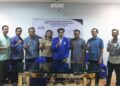 Acara pelepasan Mahasiswa ITB STIKOM Bali bekerja di Jepang oleh Rektor dan jajaran.