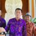 Dewa Jack (dua dari kiri) didampingi pimpinan DPRD Bali lainnya. -Balitopik.com
