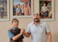 Foto: Kartun Wayan Koster dan De Gadjah. -Dokumen Balitopik.com