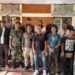 Foto bersama para pemilik UMKM, Lurah Serangan, TNI/Polri wilayah terkait dan Kepala UPT Tahura Ngurah Rai dan jajaran. -Balitopik.com