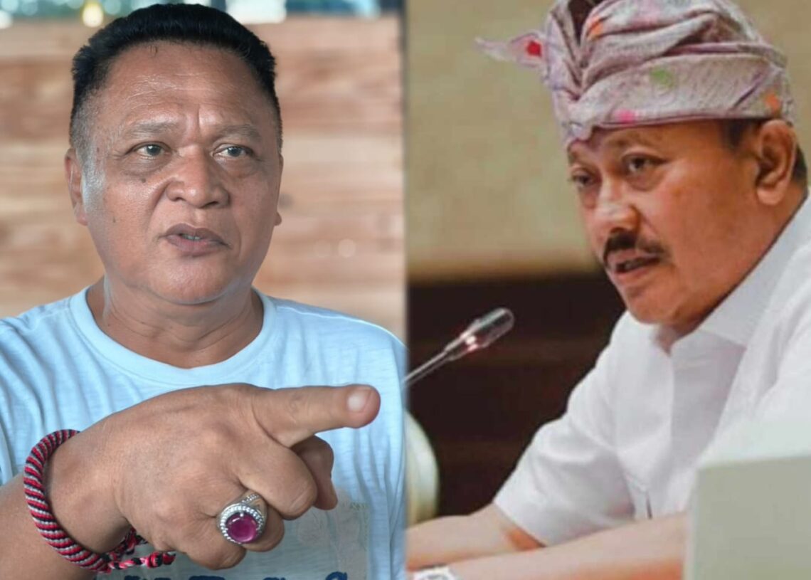 Kolase: Gede Angastia alias Anggas dan Gde Sumarjaya Linggih alias Demer. -Balitopik.com