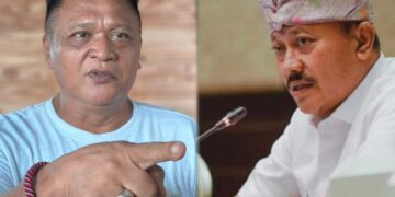 Kolase: Gede Angastia alias Anggas dan Gde Sumarjaya Linggih alias Demer. -Balitopik.com