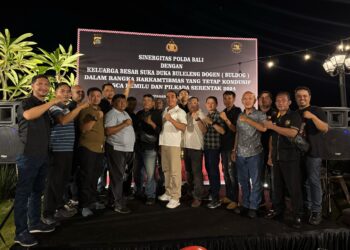 elang Nyepi dan Idul Fitri, Polda Bali Ajak Buldog Sama-sama Menjaga Bali