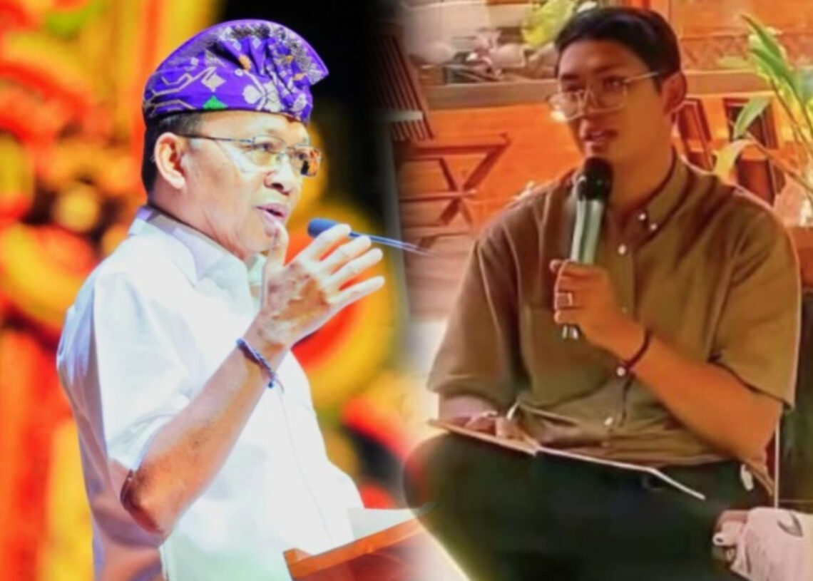 Kolase: Wayan Koster dan Efatha Filomeno Borromeu Duarte. -Dok. Balitopik.com