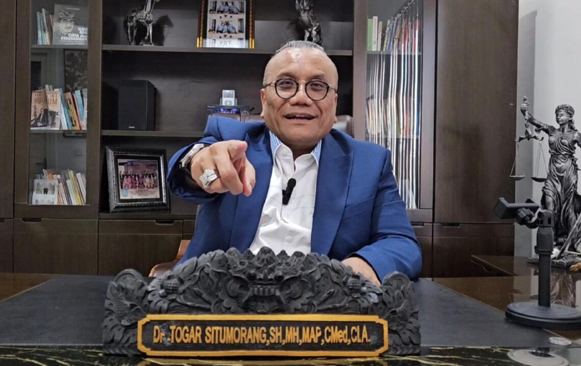 Dr. Togar Situmorang. -Dokumen pribadi