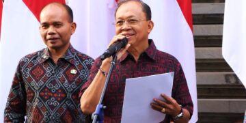 Gubernur Bali Wayan Koster. -IST