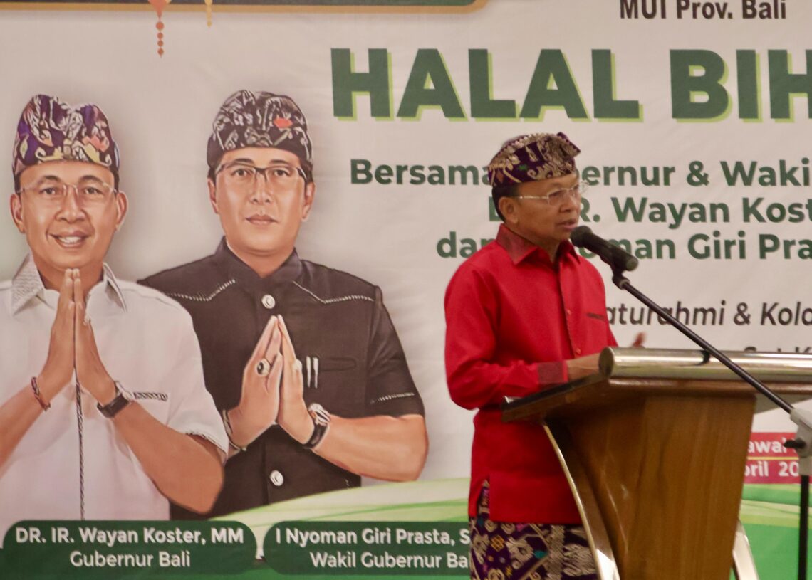 Gubernur Bali, Wayan Koster. -Balitopik.com