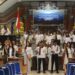 Herman Umbu Billy saat melantik Pengurus Paguyuban Mahasiswa Nusa Tenggara Timur (PMNTT) Universitas Udayana periode 2025–2026. Balitopik.com