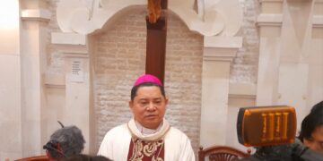 Uskup Keuskupan Denpasar, Mgr. Silvester San. -Balitopik.com