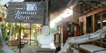 Taman Baca Kesiman. -Balitopik.com