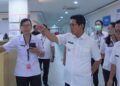 Bupati Badung I Wayan Adi Arnawa saat inpeksi ke Rumah Sakit Daerah (RSD) Mangusada Kabupaten Badung. -Balitopik.com