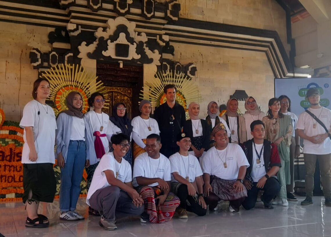 Potret kegiatan Tradisi Temu Teknologi di Kelurahan Serangan, Denpasar, Bali. -Balitopik.com