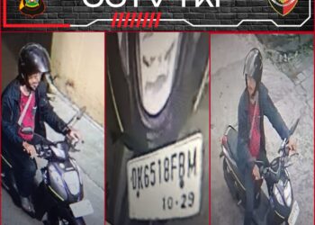 Rekaman CCTV di TKP. -IST