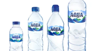 Air mineral merk Aqua kemasan plastik di bawah 1 liter. -IST