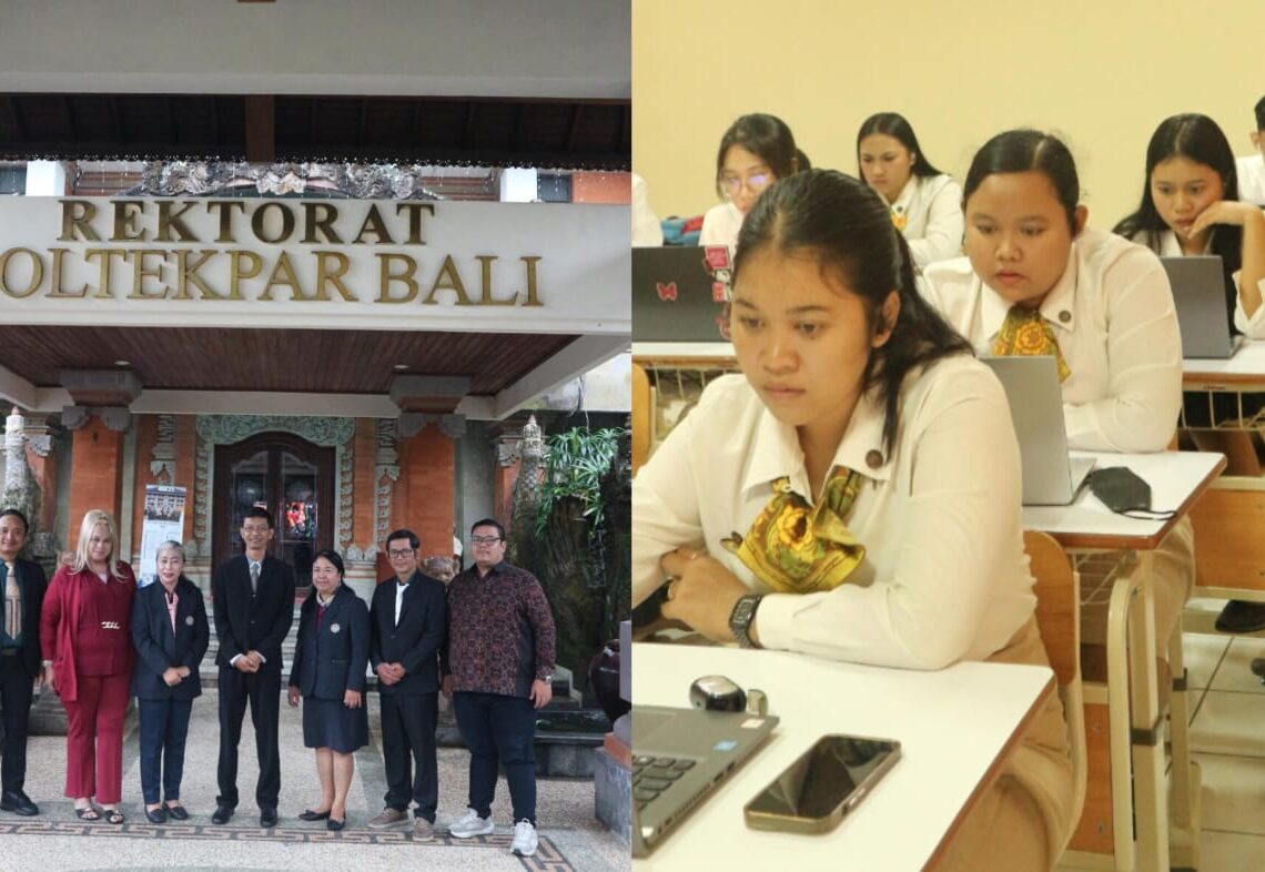 Poltekpar Bali dan Headwaytest Uji Kemampuan Bahasa 1500 Mahasiswa. -Balitopik.com
