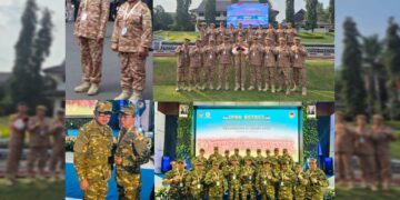 Kolase: Potret Gubernur Bali saat ikut retret gelombang II di Jawa Barat. -Dok.pribadi