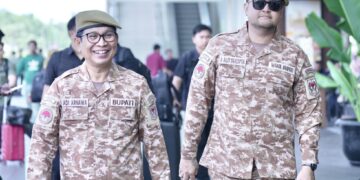 Bupati dan Wakil Bupati Badung I wayan Adi Arnawa dan Bagus Alit Sucipta. -Humas Badung