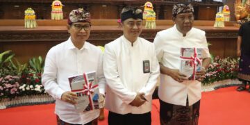 Badung Kembali Raih Opini WTP, Bupati Terima LHP BPK atas LKPD Badung 2024. -IST