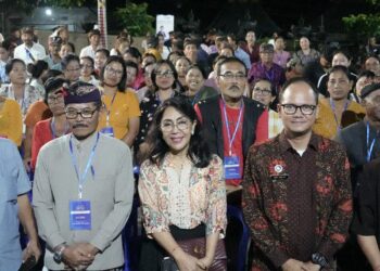 Tim sosialisasi program Makan Bergizi Gratis (MBG) saat di Desa Udisan Bali. -IST