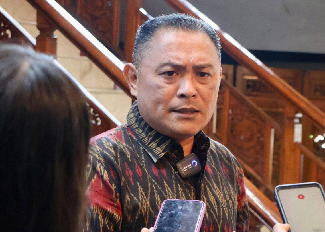 Juru bicara (jubir) Gubernur Bali, I Gusti Putu Eka Mulyawan Wira Senapati alias Goes Wawan. -Humas Pemprov Bali.