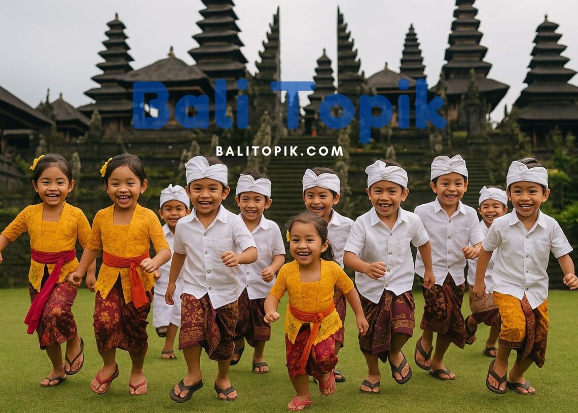 Ilustrasi anak-anak di Karangasem. Foto: Balitopik.com