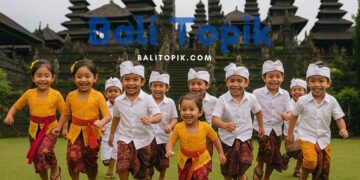 Ilustrasi anak-anak di Karangasem. Foto: Balitopik.com