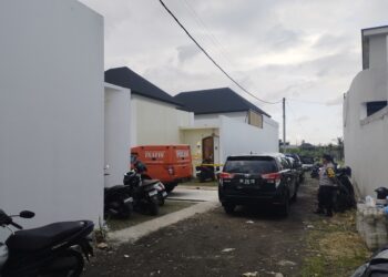 Lokasi penembakan 2 WNA Australia di Bali. -IST