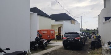 Lokasi penembakan 2 WNA Australia di Bali. -IST