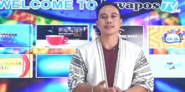 Penasehat Hukum Solidaritas Jurnalis Bali, di Ruang Redaksi Jawa Pos TV Denpasar, Selasa (8/8/2025).