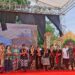 Bupati Tabanan, I Komang Gede Sanjaya (enam dari kiri) bersama sejumlah tamu undangan lainnya saat membuka Jatiluwih Festival ke-6, pada Sabtu 19 Juli 2025, di objek wisata Jatiluwih, Kecamatan Penebel, Kabupaten Tabanan.