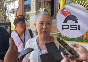 Kolase: Anggota DPRD Grace Anastasia Surya Widjaja dan logo baru PSI. Dok.pribadi