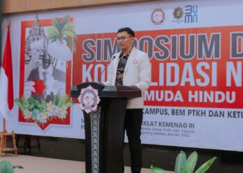 Ketua Departemen Kajian dan Isu PP KMHDI Agus Pebriana.
