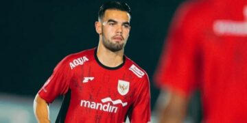 Striker blasteran Jens Raven resmi gabung Bali United. (Instagram/@timnasindonesia)