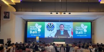 Sambutan Menteri Lingkungan Hidup dan Kepala Badan Pengendalian Lingkungan Hidup, Hanif Faisol Nurofiq. -Balitopik.com