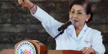 Ketua Tim Pembina Posyandu Provinsi Bali, Ibu Putri Koster. -Balitopik.com