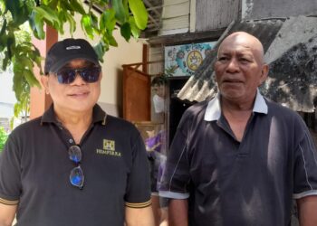 kolase: Ketua DPD Himperra Bali, I Wayan Jayantara, S.E (kiri) dan I Gusti Made Suhendra. -Balitopik.com