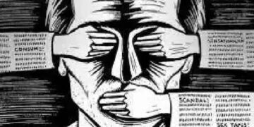 Ilustrasi Intimidasi dan pembungkaman terhadap kebebasan pers. -IST/Balitopik.com