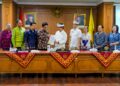 Bupati Badung I Wayan Adi Arnawa saat menerima entry meeting Tim Pemeriksa dari Badan Pemeriksa Keuangan (BPK) RI Perwakilan Provinsi Bali di Ruang Kriya Gosana, Puspem Badung, Selasa (21/10/2025). -IST/Balitopik.com