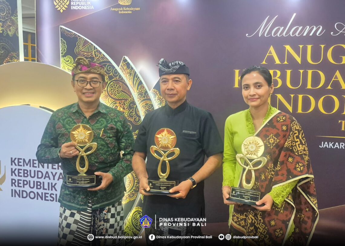 Bali Raih Empat Penghargaan Anugerah Kebudayaan Indonesia 2025. -IST/Balitopik.com