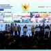 Tangkap layar kegiatan daring Akad Massal Kredit Usaha Rakyat. -Balitopik.com