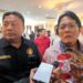 Wakil Gubernur Bali I Nyoman Giri Prasta didampingi Ketua Percasi Bali I Nyoman Parta. -Balitopik.com