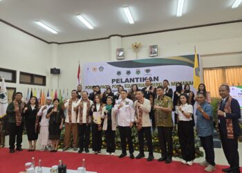 Pelantikan pengurus baru Pordasi Bali periode 2025-2029. -Balitopik.com