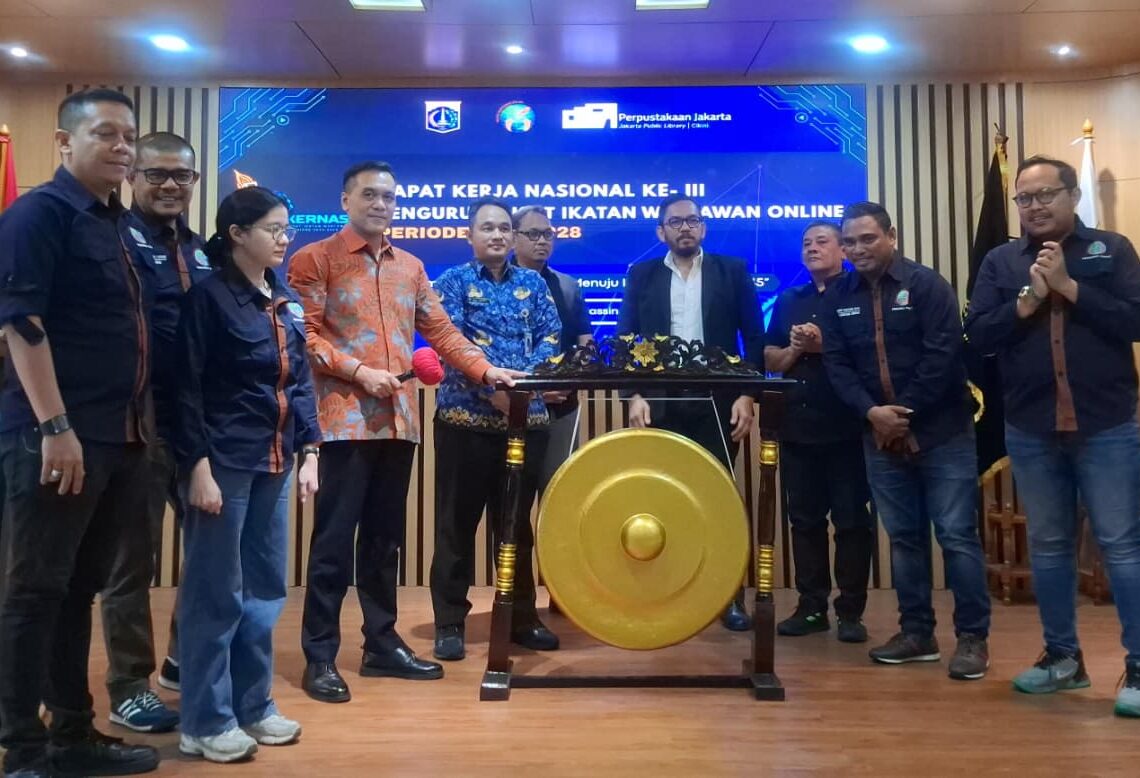 Pembukaan Rapat Kerja Nasional (Rakernas) III Pengurus Pusat Ikatan Wartawan Online (IWO). -Balitopik.com