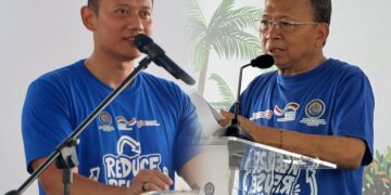 Kolase: Menteri Koordinator Bidang Infrastruktur dan Pembangunan Kewilayahan, Agus Harimurti Yudhoyono (AHY) dan Gubernur Bali Wayan Koster. -Balitopik.com