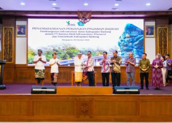 Akselerasi Infrastruktur Jalan, Pemkab Badung Teken Perjanjian Pinjaman Daerah Dengan PT SMI. -Balitopik.com