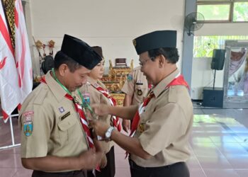 Gerakan Pramuka Kwarcab Denpasar Gelar Gelang Ajar Pembina. -Balitopik.com