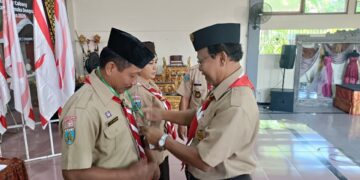 Gerakan Pramuka Kwarcab Denpasar Gelar Gelang Ajar Pembina. -Balitopik.com