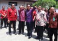 Menteri Kesehatan (Menkes) RI Budi Gunadi Sadikin didampingi Gubernur Bali Wayan Koster saat kunjungan kerja ke RSUD Wangaya Denpasar, Jumat (24/10/2025). -Balitopik.com