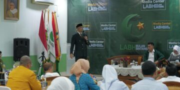 Gugum Ridho Putra saat mengisi materi. -IST/Balitopik.com