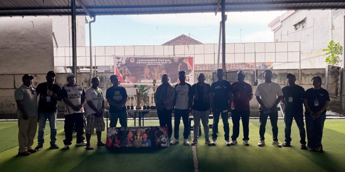 Pembukaan turnamen futsal Ketua Malaka bali Cup VI. -Balitopik.com